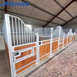 Portes d'écurie en bois de bambou pour chevaux d'étable d'intérieur de luxe européen pas cher Australie pour granges à chevaux - Product Image 1