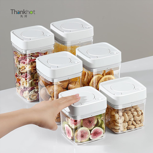 ชุดภาชนะบรรจุอาหารสุญญากาศเพื่อความสดใหม่5X พลาสติก BPA ไม่รั่วซึมสำหรับการเตรียมอาหาร - Product Image 1