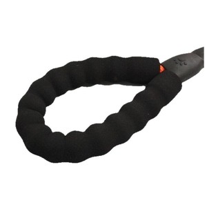 Funda de goma para el mango de la correa de mascotas, acolchada con espuma negra, protector de mano de caucho NBR para correa de perro o gato - Product Image 1