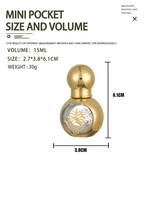 Flacon de parfum en verre à vendre, flacon de parfum de 15 ml et emballage, flacon de parfum incassable, flacon à bille d'attar