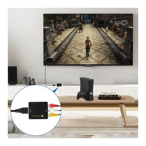 Convertisseur vidéo AV vers HDMI IDATA SPDIF 71 Noir 622083 - Product Image 3