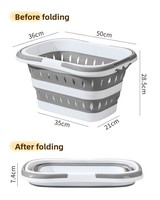 Panier à linge pliable multifonctionnel moderne et minimaliste, bac de rangement mural pour vêtements, idéal pour la salle de bain
