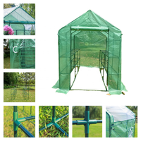 Serre agricole à ossature métallique, prix de gros, facile à assembler, résistante aux déchirures, imperméable, protection UV, écologique