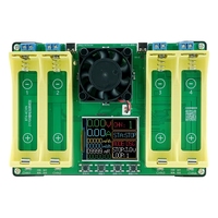 Probador de Capacidad de Batería de 4 Canales con Pantalla LCD Tipo C 18650+21700, Detector de Resistencia Interna de Batería de Litio para Pruebas de Baterías