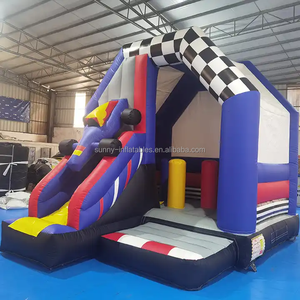 Vente d'usine : Combo de toboggans gonflables pour enfants, modèle <span class=keywords><strong>Camion</strong></span> de course - Product Image 5