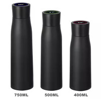 Top vendeur Smart Thermos bouteille d'eau autonettoyant LED UV 304 acier inoxydable isolé sous vide 12-24 heures Performance thermique