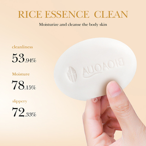 สบู่ข้าวบด BIOAQUA ทำความสะอาดล้ำลึก ควบคุมความมัน บำรุงผิวชุ่มชื้น กระจ่างใส กระชับผิว ขจัดสิ่งสกปรก สำหรับผู้ใหญ่ - Product Image 4