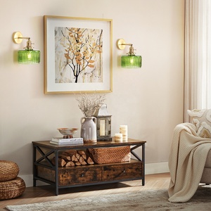 <span class=keywords><strong>Applique</strong></span> da Parete Moderna in Vetro <span class=keywords><strong>Verde</strong></span> Rame E26/E27 per Illuminazione Soggiorno e Arredamento Interno - Product Image 4