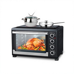 <span class=keywords><strong>Horno</strong></span> Eléctrico de <span class=keywords><strong>Cerámica</strong></span> Guangrong de 38L, <span class=keywords><strong>Horno</strong></span> Multifuncional de Gran Capacidad <span class=keywords><strong>para</strong></span> el Hogar, con Protección Contra Sobrecalentamiento - Product Image 1