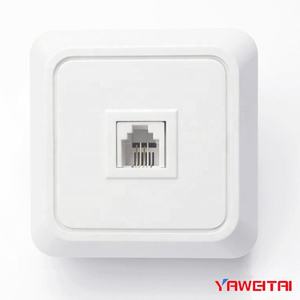Chuyển đổi và ổ cắm bề mặt loại điện thoại ổ cắm/European Tel ổ cắm RJ11 - Product Image 3