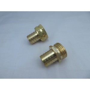 3/4 American-Style Garden Hose Connector 6-Point Male Female PVC Hose Connector Durable Metal <b>Car</b> <b>Wash</b> & Watering <b>Equipment</b> - Product Image 1