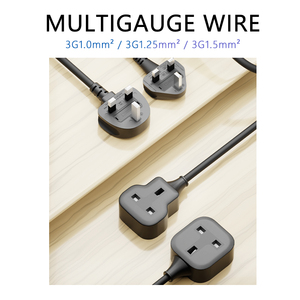 Wholesale UK Heavy Duty <strong>Socket</strong> Rubber PVC Outdoor Waterproof <strong>Power</strong> <strong>Cords</strong> Extension <strong>Cords</strong> Outlet <strong>Power</strong> <strong>Cords</strong> - Product Image 5