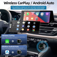 Adaptador inalámbrico Carplay Android Auto Dongle 2 en 1 Mini USB tipo C Carplay 2-1 para Apple Toyota Autotop marca Mercedes iphone