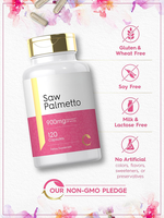Capsules de palmier à scie de marque privée OEM pour la croissance des cheveux DHT Blocker avec biotine Saw Palmetto Pygeum Bark et thé vert pour adultes
