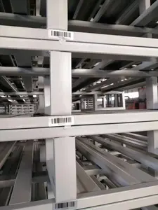 NESRACK-Almacenamiento de carretilla elevadora, almacenamiento de Metal galvanizado resistente, palés de acero para almacenamiento en frío, fábrica, 1200x1000