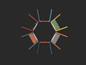 Bureau ergonomique moderne personnalisé bureau à domicile poste de travail modulaire durable avec cloison - Product Image 6