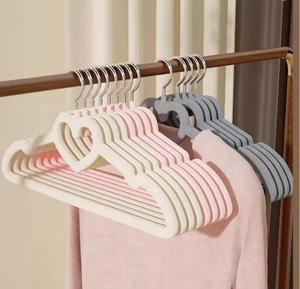 Cintres <span class=keywords><strong>en</strong></span> tissu perlé <span class=keywords><strong>en</strong></span> gros, cintres à vêtements économiques, best-sellers pour les magasins de vêtements - Product Image 5