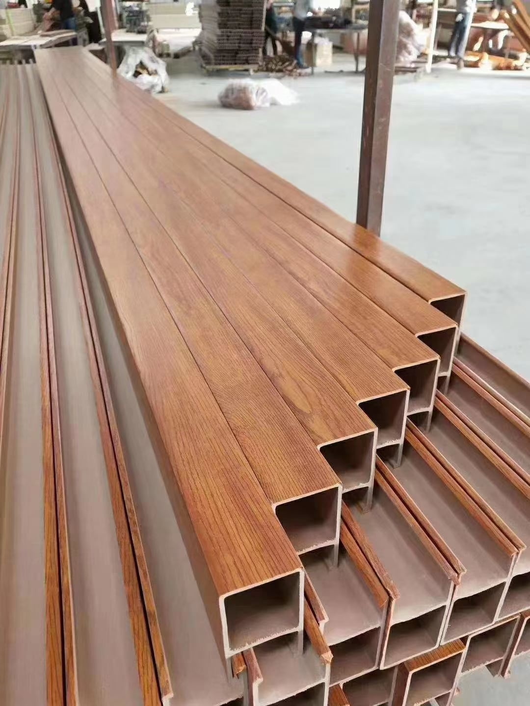 Wood Grain Color Lamination Interior WPC Wall Panel Interior Decoration Wall Panels