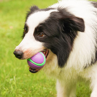 Pelota Fluorescente Resistente para Mascotas, Precio de Fábrica, Limpieza Dental, Esfera para Higiene Bucal, para Masticadores Fuertes, Cachorros Activos, Juguetes Resistentes