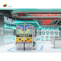 Machine à griffes à suspendre personnalisée par le fabricant, grande machine à griffes pour cadeaux, jeux, poupées, jouets à attraper, bricolage