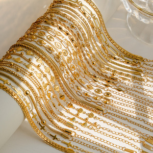 SL092 Bracciale Semplice Stile Europeo e Americano in Acciaio Inossidabile Placcato Oro 18K Unico da Donna - Product Image 6