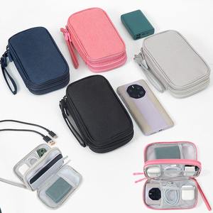 Sac <span class=keywords><strong>de</strong></span> rangement <span class=keywords><strong>de</strong></span> voyage personnalisé Sac pour <span class=keywords><strong>téléphone</strong></span> portable Sac <span class=keywords><strong>de</strong></span> rangement multifonctionnel pour câble <span class=keywords><strong>de</strong></span> données pour chargeur - Product Image 2
