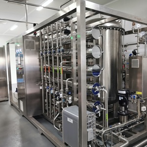 Hệ thống nước tinh khiết 500lph/nhà Máy chưng cất 250lph wfi/tạo hơi nước tinh khiết - Product Image 3