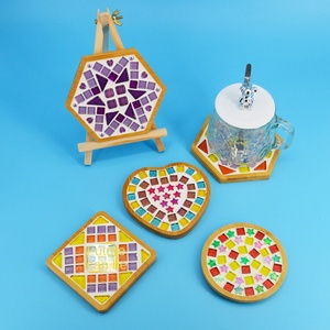 Posavasos de mosaico creativo Kit de material de bricolaje - Product Image 5