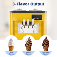 Machine à glaces verticale en acier inoxydable personnalisable 110V 220V pour les entreprises