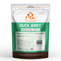Ventas de fábrica Grain Free Premium Dry Duck Breast Dog Jerky Treats 100g Natural Delicious Vendo bien en el mercado estadounidense