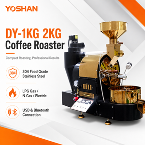 เครื่องคั่วกาแฟอุตสาหกรรมขนาด 1 กก. พร้อมบลูทูธ - Product Image 1
