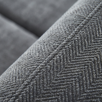 Housse de canapé élastique jacquard épaissie à rayures modernes en polyester et élasthanne pour salon, coussin de chaise longue toutes saisons