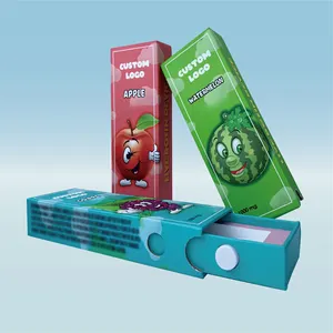 2024 Customized Child Resistant Boxes Cardboard Box Cigarette Packaging Child Proof Cardboard Packaging Box