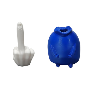 Cá nhân mỉm cười Ngón tay giữa đồ trang trí vui tay-dựng lên ngón giữa cho văn phòng nhà đồ chơi giáo dục - Product Image 2