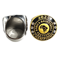 Bagues de championnat personnalisées pour le baseball, le basketball et le cheerleading, bagues de champions de tournoi pour les joueurs
