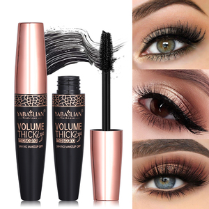 Máscara de pestañas de fibra 3D, extensión de pestañas largas y negras, resistente al agua, maquillaje de ojos, pestañas 3D, <span class=keywords><strong>rimel</strong></span> de pestañas de Fibra de seda - Product Image 3