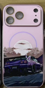 Coque de téléphone portable antichoc en TPU et PC pour iPhone, motif dessin animé japonais, design de sublimation vierge sans support - Product Image 3