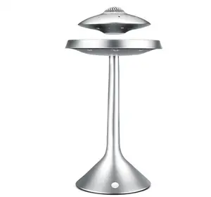 Masaüstü yaratıcı hoparlör ev Stereo dokunmatik serin ses Maglev Bluetooth ses UFO hoparlör oturma odası için