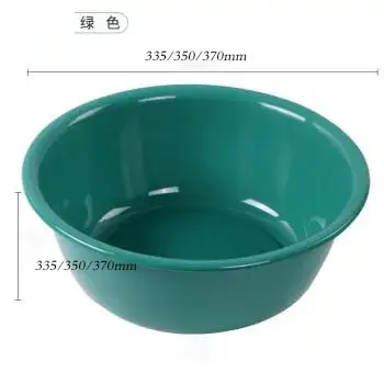 Produttore di lavabi in plastica all'ingrosso lavabi bassi piatti verdi mobili da bagno lavabo da cucina per lavaggio a mano