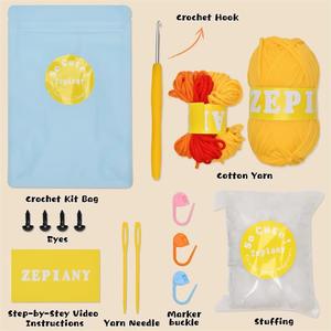 Kit de <span class=keywords><strong>crochet</strong></span> pour poussins Kits de bricolage faits à la main - Product Image 4