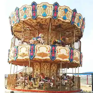 customized children's super business premium unique other amusement park products equipment carousel rides