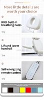 Lit de beauté électrique MOOLIN, fauteuil cosmétique de luxe, mobilier de salon de beauté, table de massage multifonction, lit de spa pour extensions de cils