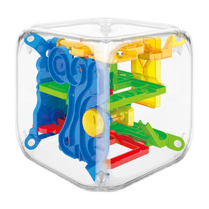Vente flash : Jouet éducatif <span class=keywords><strong>cube</strong></span> à billes roulantes 3D, <span class=keywords><strong>labyrinthe</strong></span> <span class=keywords><strong>cube</strong></span> puzzle pour enfants de 5 à 7 ans - Product Image 2