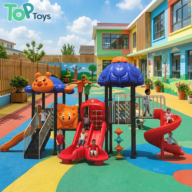 Outdoor Themed Playground Equipment Multi Activity