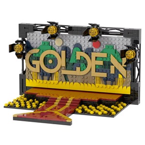 ชุดตัวต่อพลาสติก ABS รุ่นใหม่ Golden Stage ชุด DIY ของเล่นตัวต่อ MOC สำหรับเด็กอายุ 14 ปีขึ้นไป รุ่น MOC1669 - Product Image 1