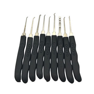 Outil de serrurier <span class=keywords><strong>Goso</strong></span> 9+2 pièces, outil d'ouverture de porte - Product Image 3