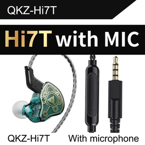 Audífonos Intrauditivos Dinámicos con Cable QKZ Hi7T de Alta Calidad de 3.5MM, Ideales para Deportes y Juegos, Compatibles con iPhone, Samsung, Xiaomi - Product Image 1