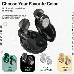 Tapones para los Oídos Ergonómicos de Silicona para Música, Alta Fidelidad, Empaque Personalizado, Marca Privada, Protección Auditiva para Conciertos y Festivales - Product Image 3