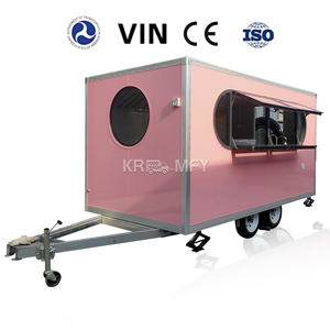 2025 Catering Equipment Truck Fully Equipped Ice With Street <b>Mobile</b> Pizza BBQ Food Trailer For Sale In USA - Product Image 5