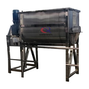 Mezcladora de cinta horizontal de bajo costo y gran capacidad de 3200 kg para fertilizantes, cerámica y masilla en polvo - Product Image 4